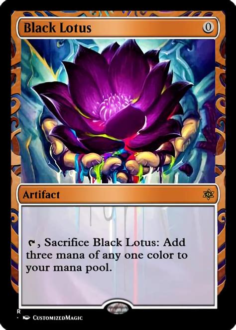 Buying black lotus magic card